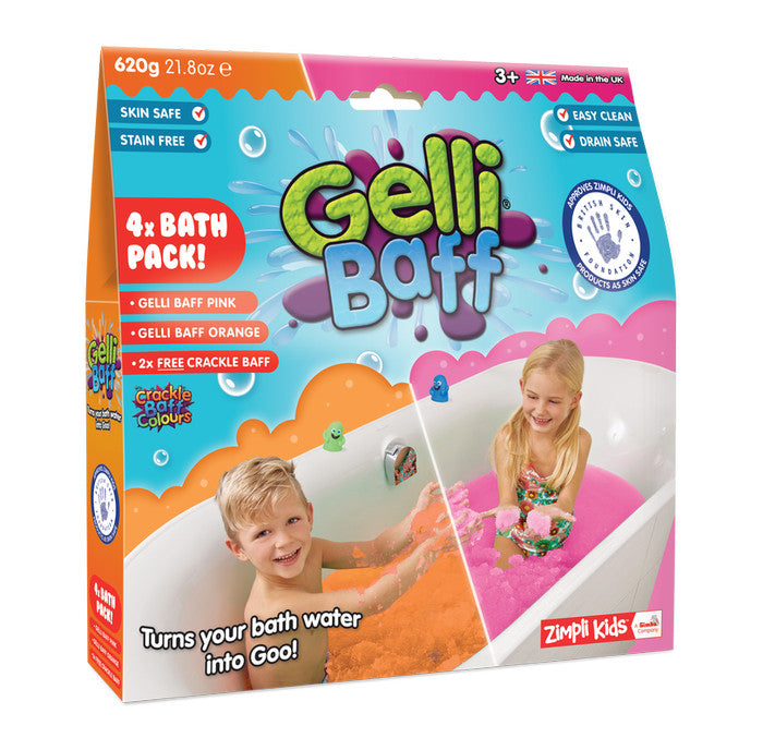 Gelli Baff Pack de Baño Rosado Naranjo