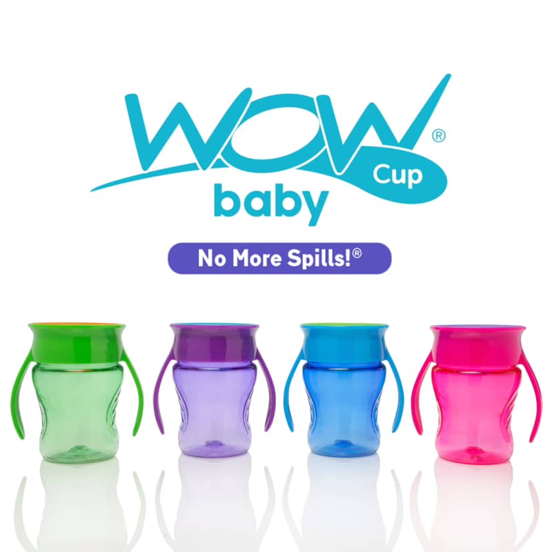 Vaso Wow cup baby tritan azul