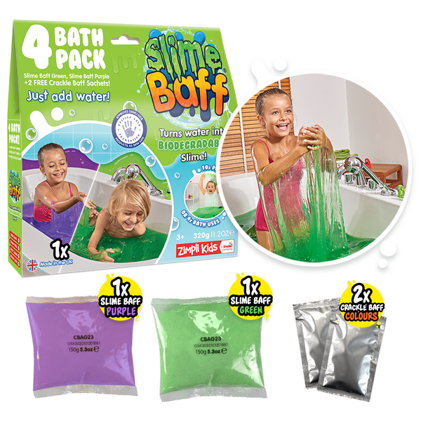 Slime Baff Pack Morado Verde