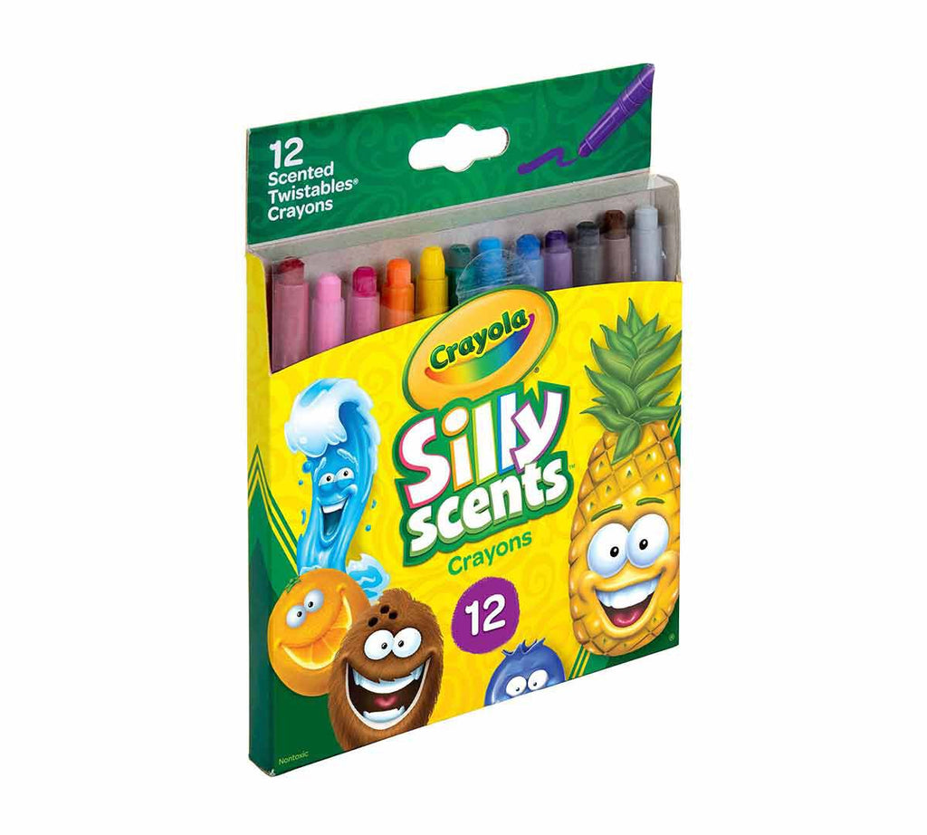 Lápices a cera mini Twistables Crayola con olores (12)