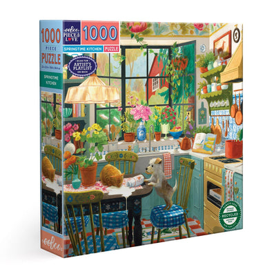 Puzzle 1000 piezas: Springtime Kitchen