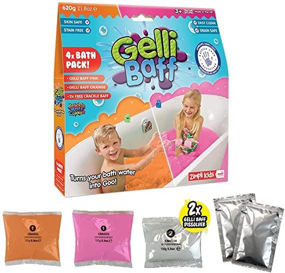 Gelli Baff Pack de Baño Rosado Naranjo