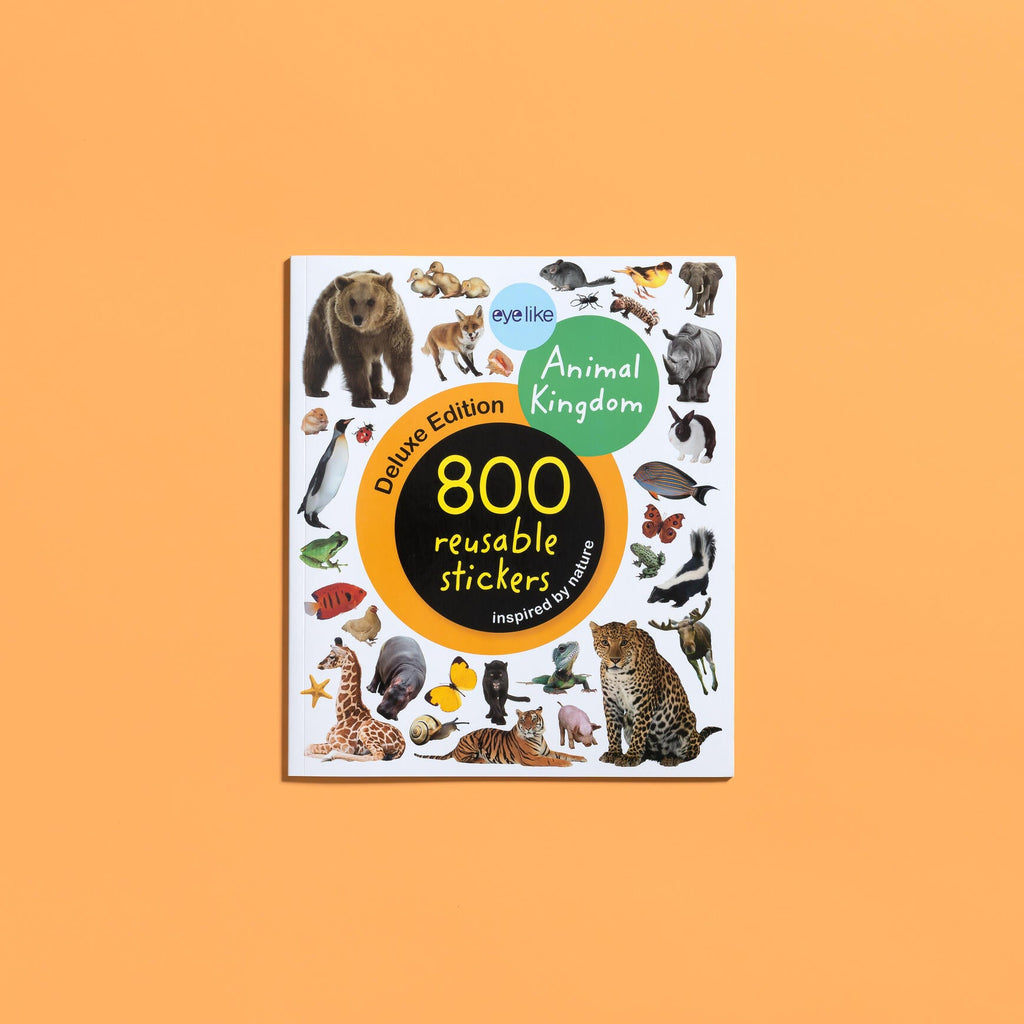 Libro Eyelike Stickers Deluxe: Reino Animal
