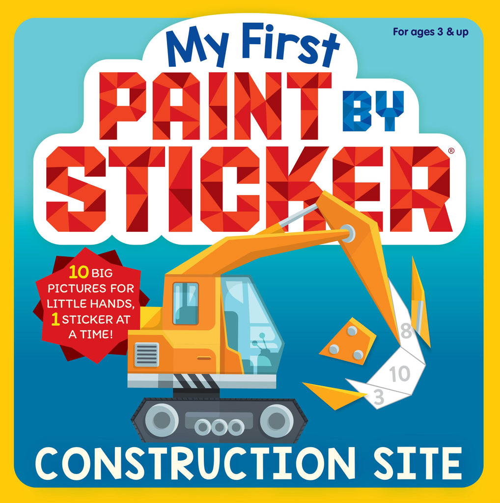 Mi Primer Paint by Sticker: Construcción