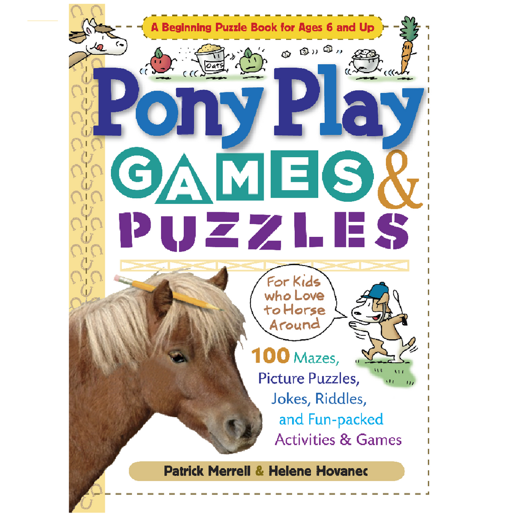 Libro Pony Play Games & Puzzles