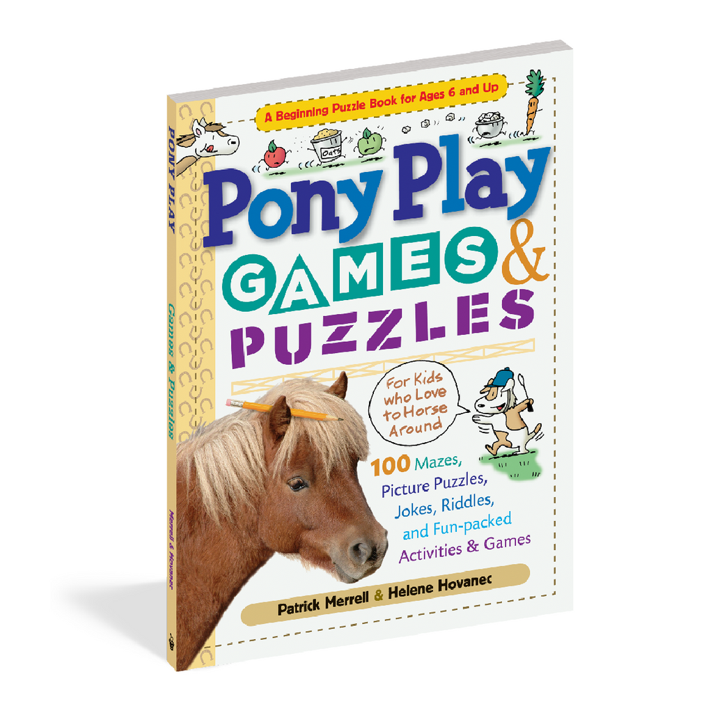 Libro Pony Play Games & Puzzles