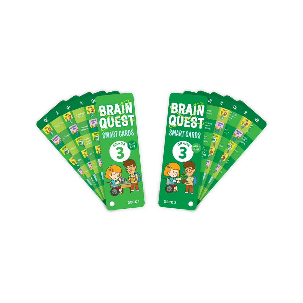 Brain Quest: 3ero básico tarjetas inteligentes 5ta edición