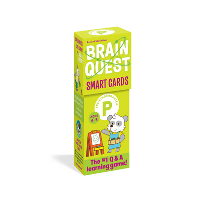 Brain Quest: Prekinder tarjetas inteligentes 5ta edición