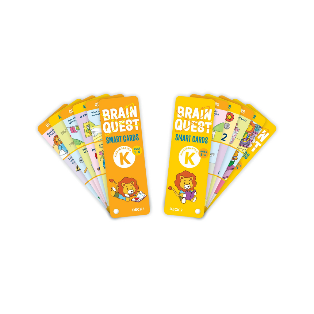 Brain Quest: Kinder tarjetas inteligentes 5ta edición