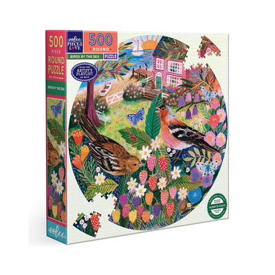 Puzzle redondo 500 piezas Birds by the Sea