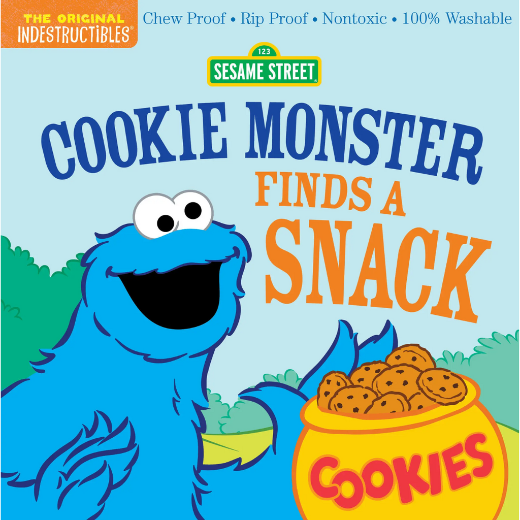 Libro Indesctructible: Sesame Street - Cookie Monster Finds a Snack