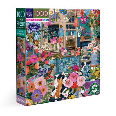Puzzle 1000 piezas: English Flower Shop