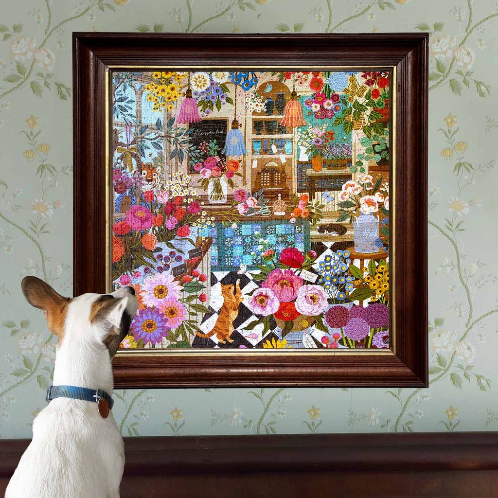 Puzzle 1000 piezas: English Flower Shop