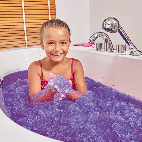 Gelli Baff Pack de Baño Glitter Morado Turquesa