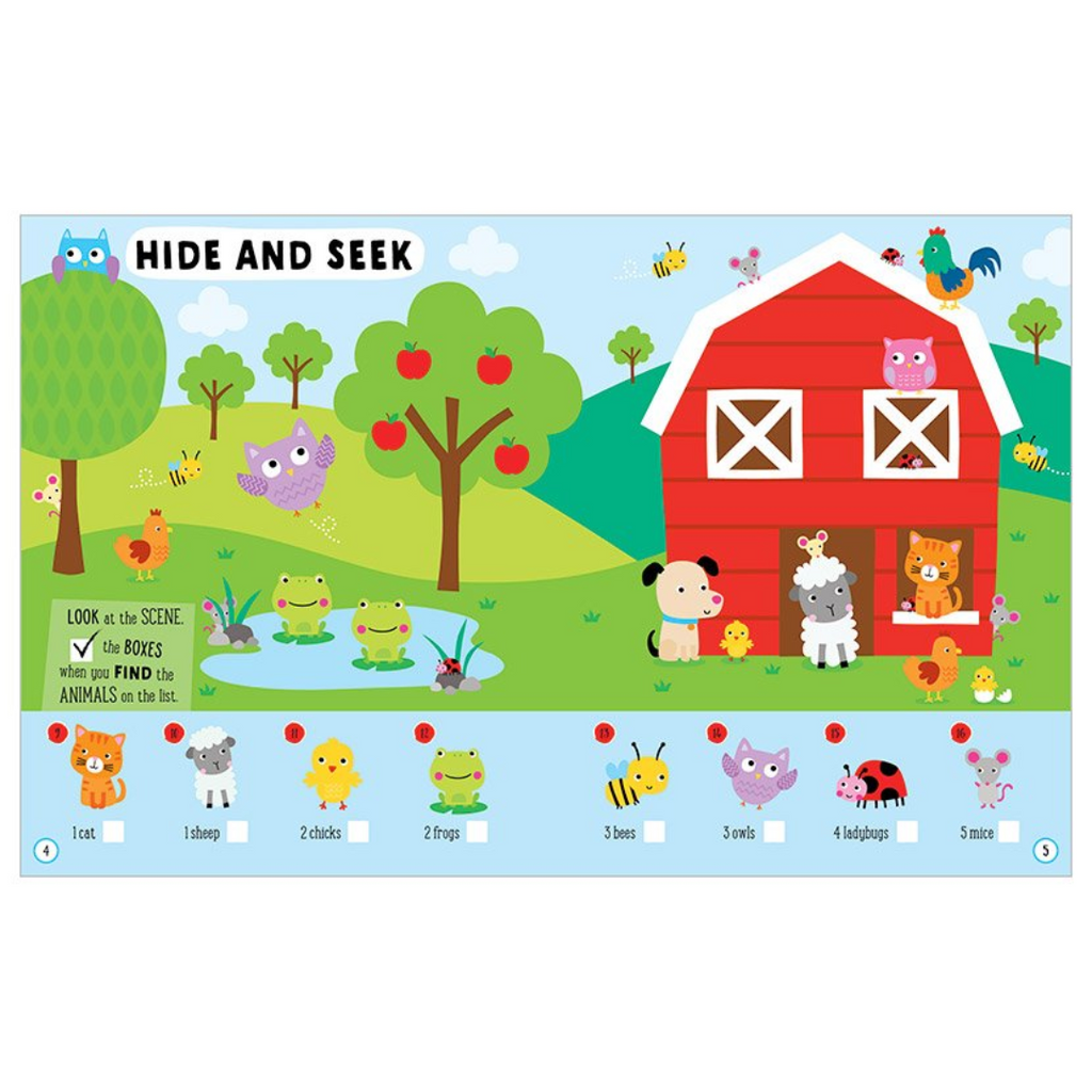 Mini libro de actividades con stickers: Mini Mega – Pink