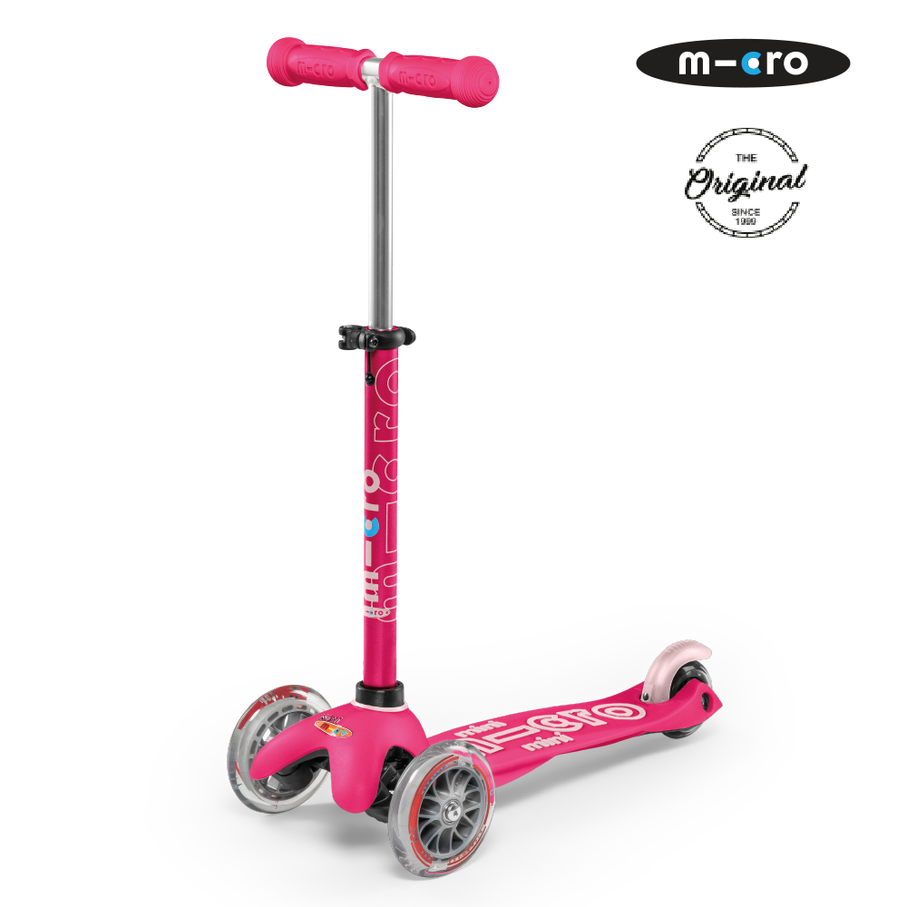 Scooter Micro Mini Deluxe Rosado