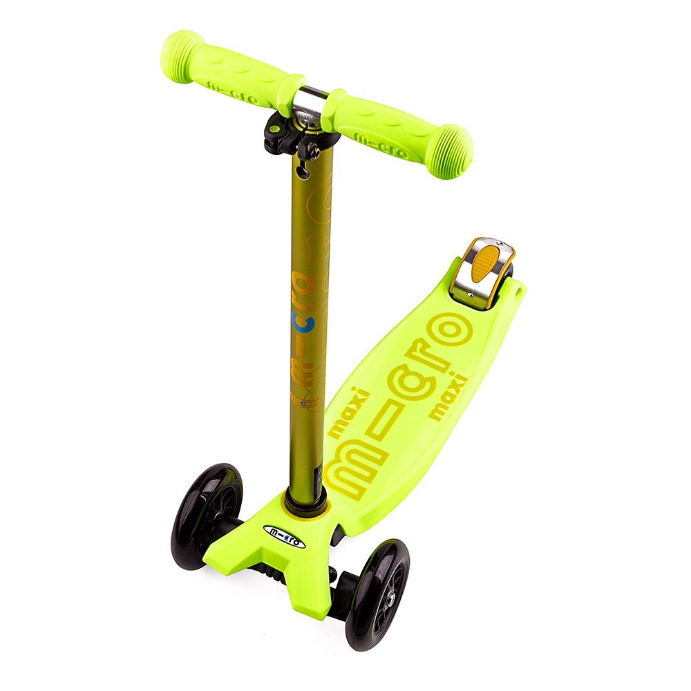 Scooter Micro Maxi Deluxe Amarillo