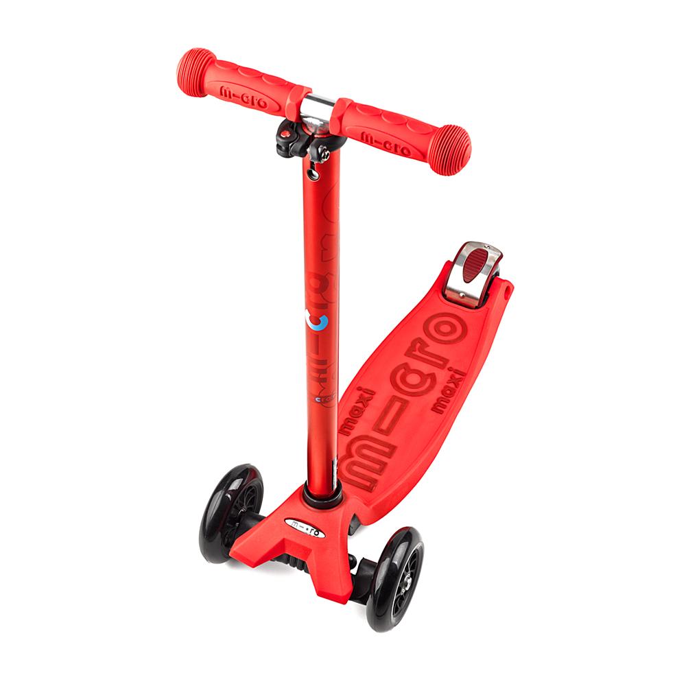 Scooter Micro Maxi Deluxe Rojo