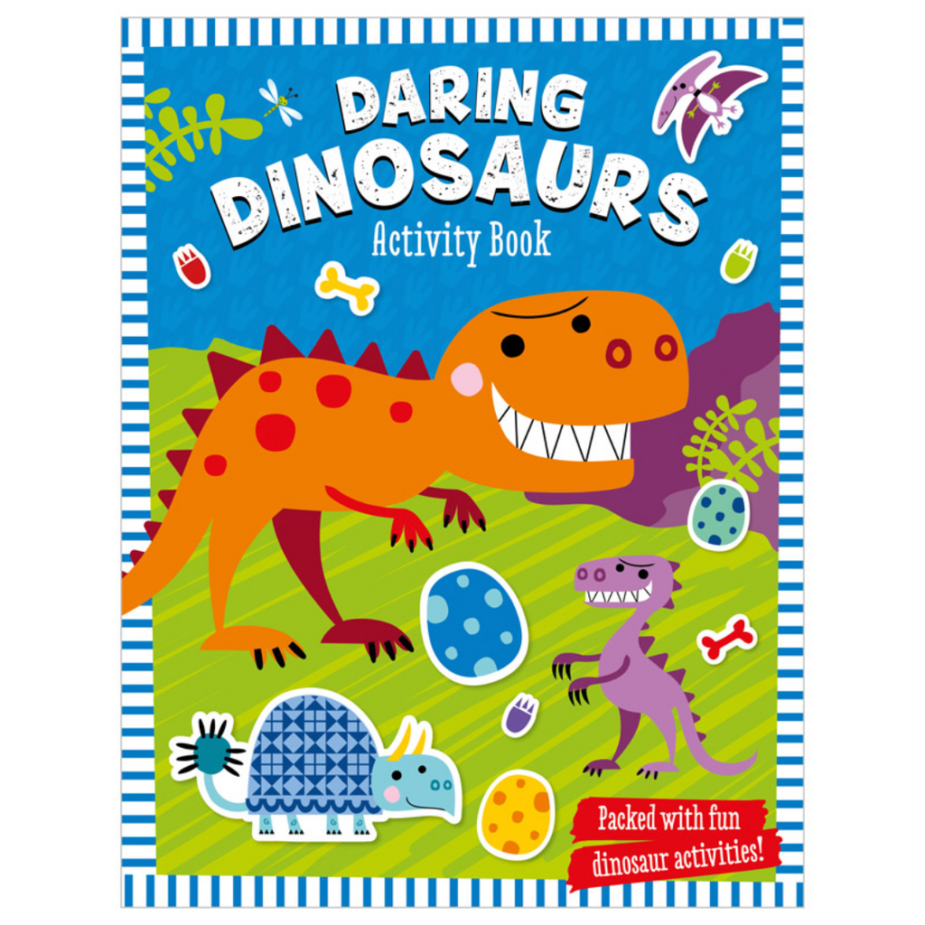 Estuche de libros de actividades con stickers Dino World