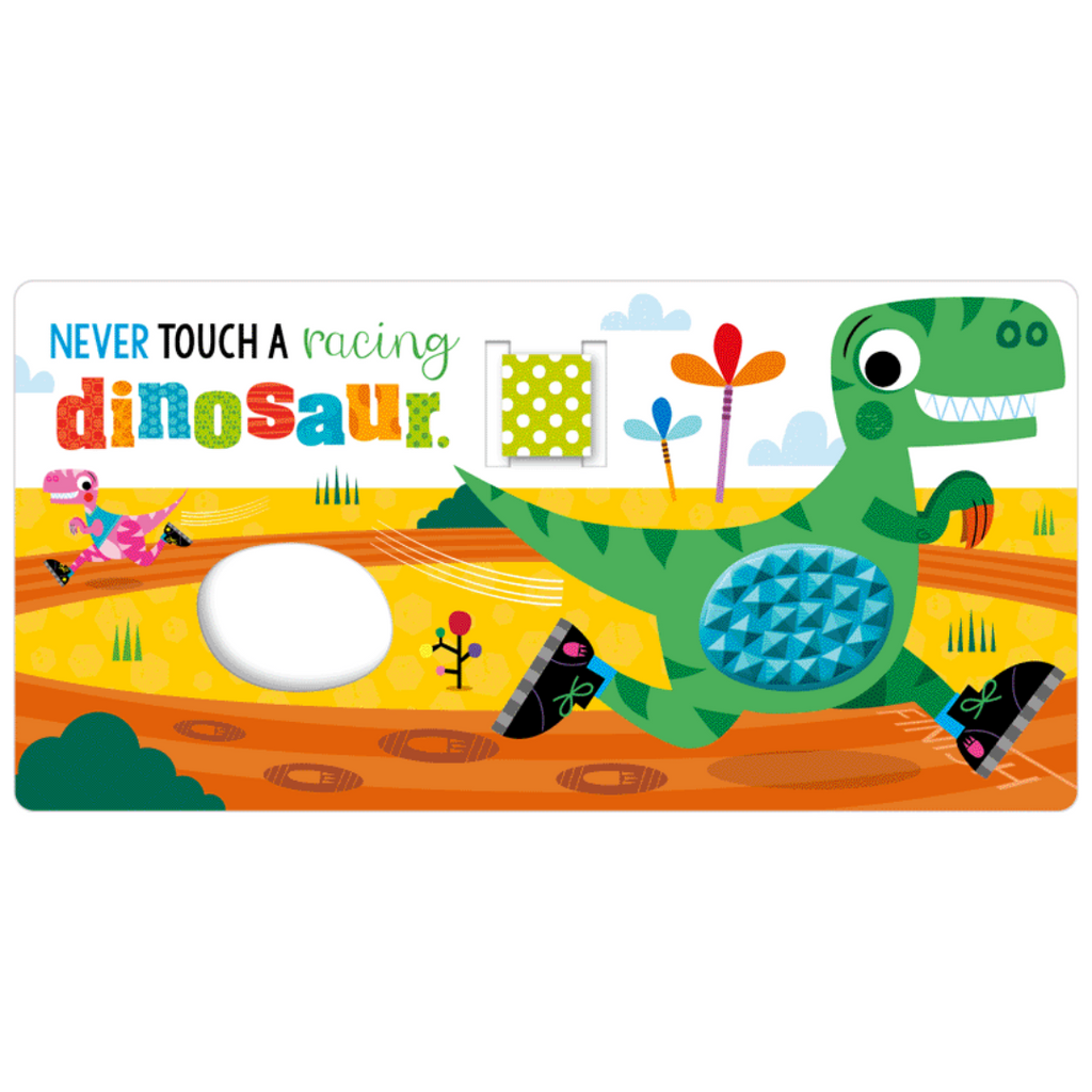 Libro Mini Never Touch a Dinosaur!