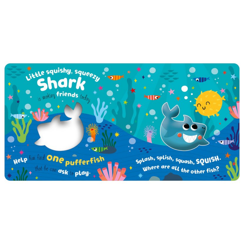 Libro sensorial Squish ‘n’ Squeeze Shark!