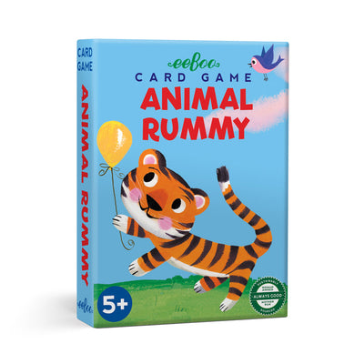 Juego de Cartas Rummy de Animales