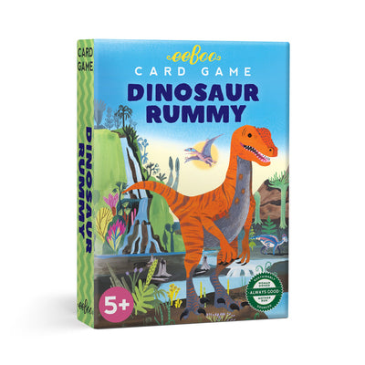 Juego de Cartas Rummy de Dinosaurios