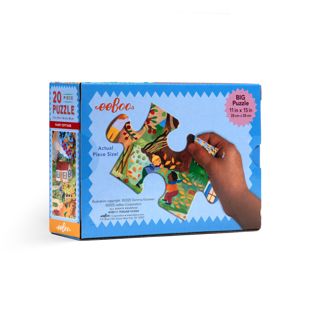 Puzzle 20 piezas Casita de hadas