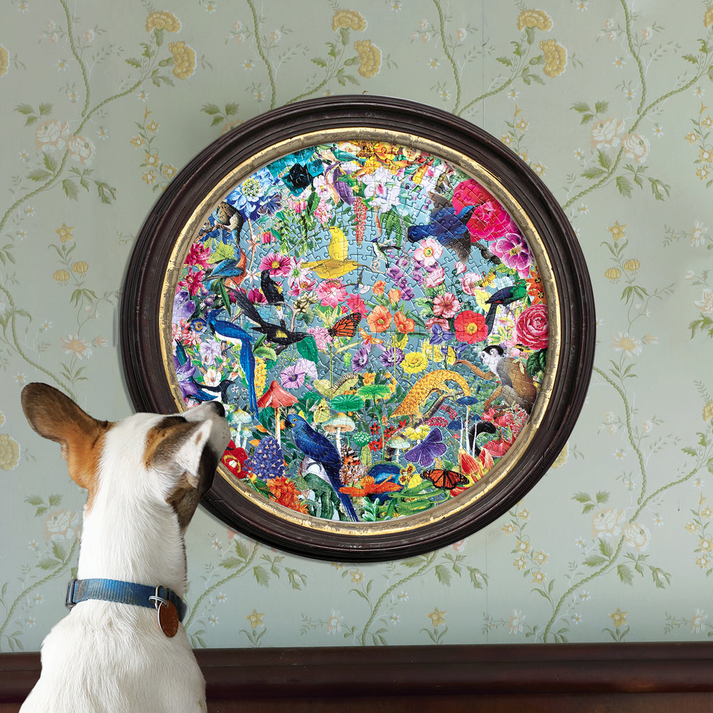 Puzzle redondo 500 piezas Paradise Garden