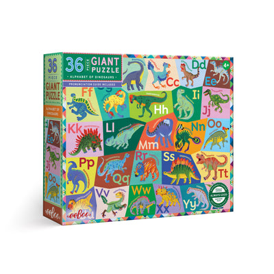 Puzzle Gigante 36 piezas Alfabeto de Dinosaurios