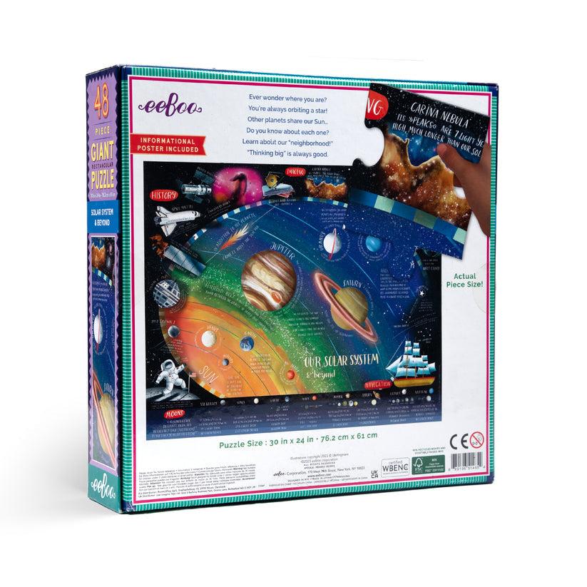 Puzzle Gigante 48 piezas Sistema Solar