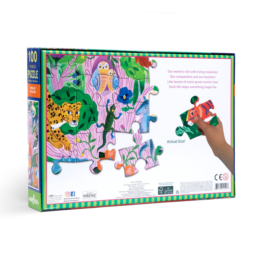 Puzzle 100 piezas Árbol de Vida Silvestre