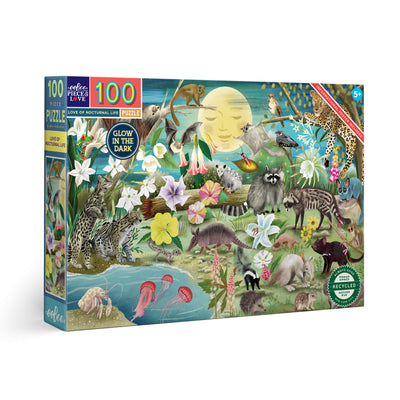 Puzzle 100 piezas Criaturas Nocturnas