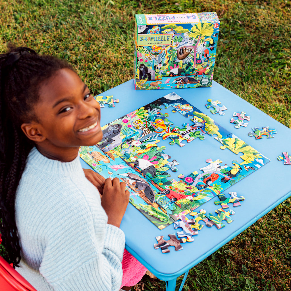 Puzzle 64 piezas Selva