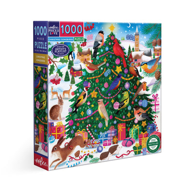 Puzzle 1000 piezas: Christmas Songbirds