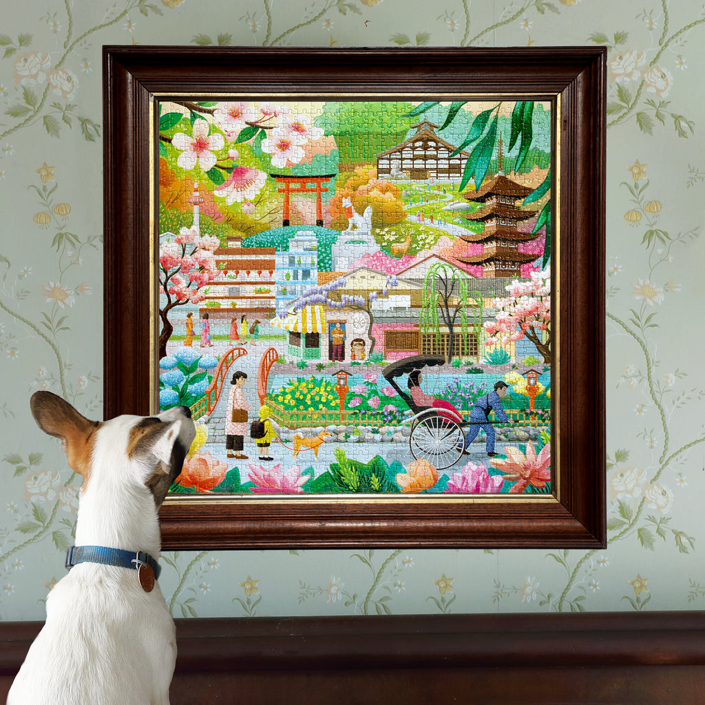 Puzzle 1000 piezas: Seasons in Kyoto