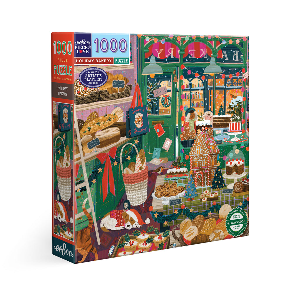 Puzzle 1000 piezas: Holiday Bakery