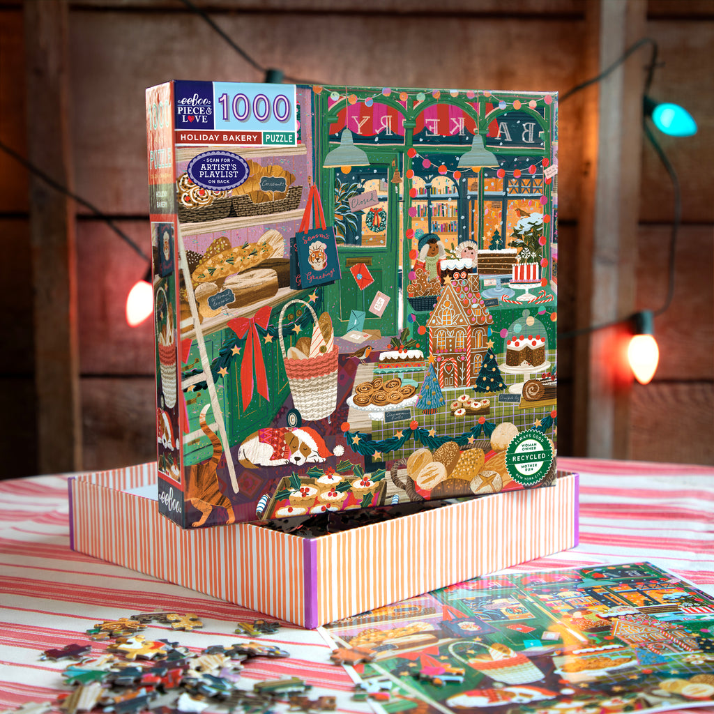 Puzzle 1000 piezas: Holiday Bakery