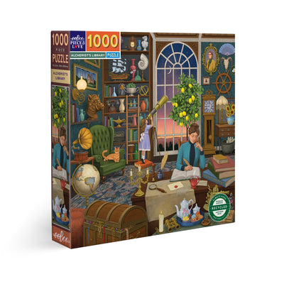 Puzzle 1000 piezas: Alchemist's Library