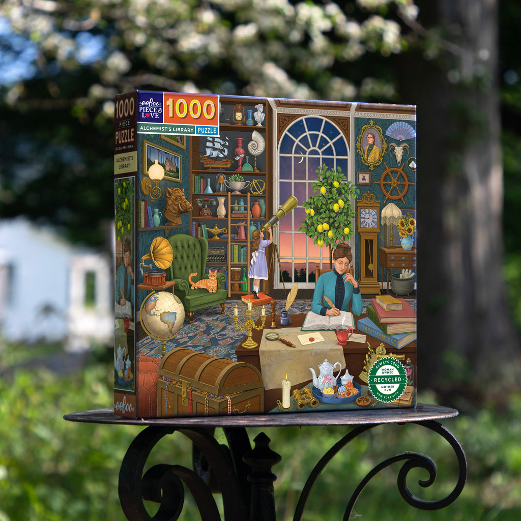 Puzzle 1000 piezas: Alchemist's Library