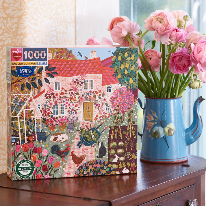 Puzzle 1000 piezas: Casa de Campo Inglesa