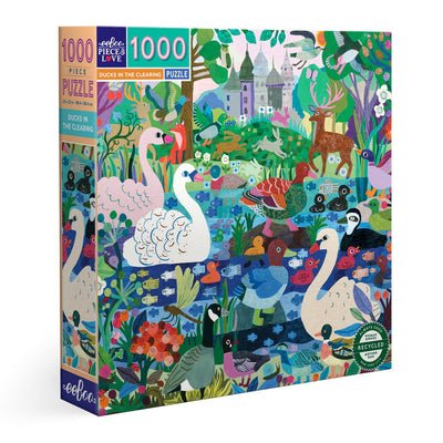 Puzzle 1000 piezas: Ducks in the Clearing