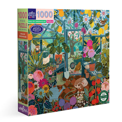 Puzzle 1000 piezas: English Greenhouse