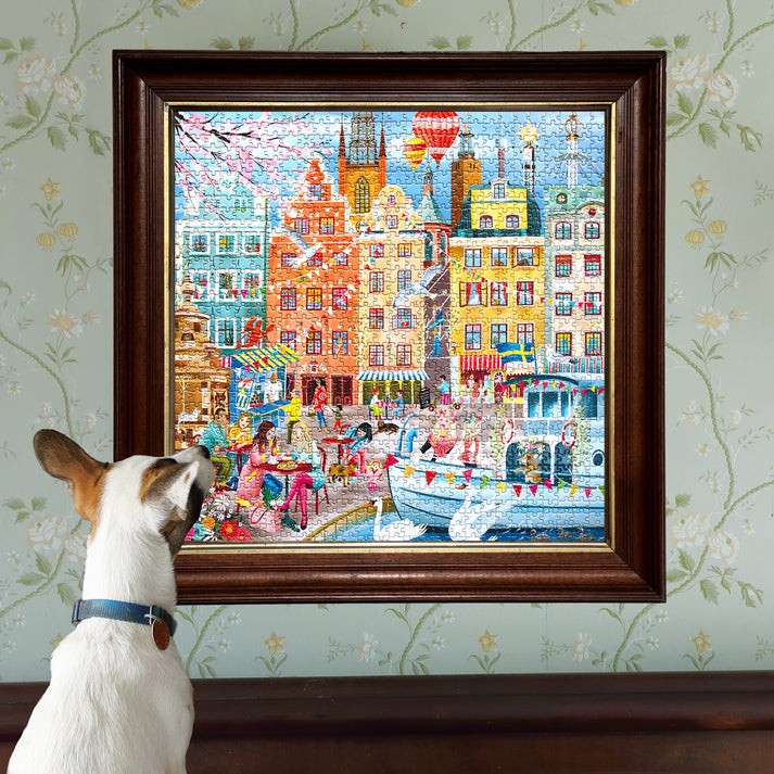 Puzzle 1000 piezas: Stockholm
