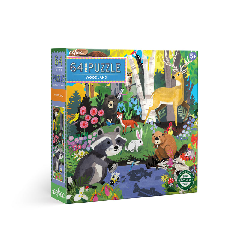 Puzzle 64 piezas Bosque