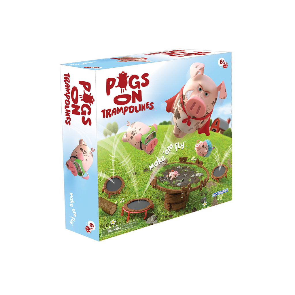 Pigs on Trampolines