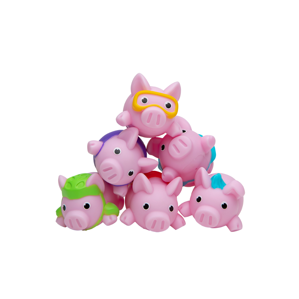 Pigs on Trampolines