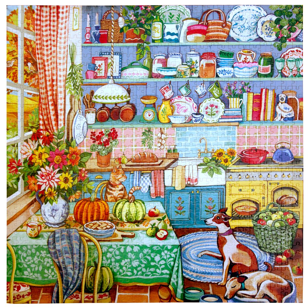 Puzzle 1000 piezas: Harvest Kitchen