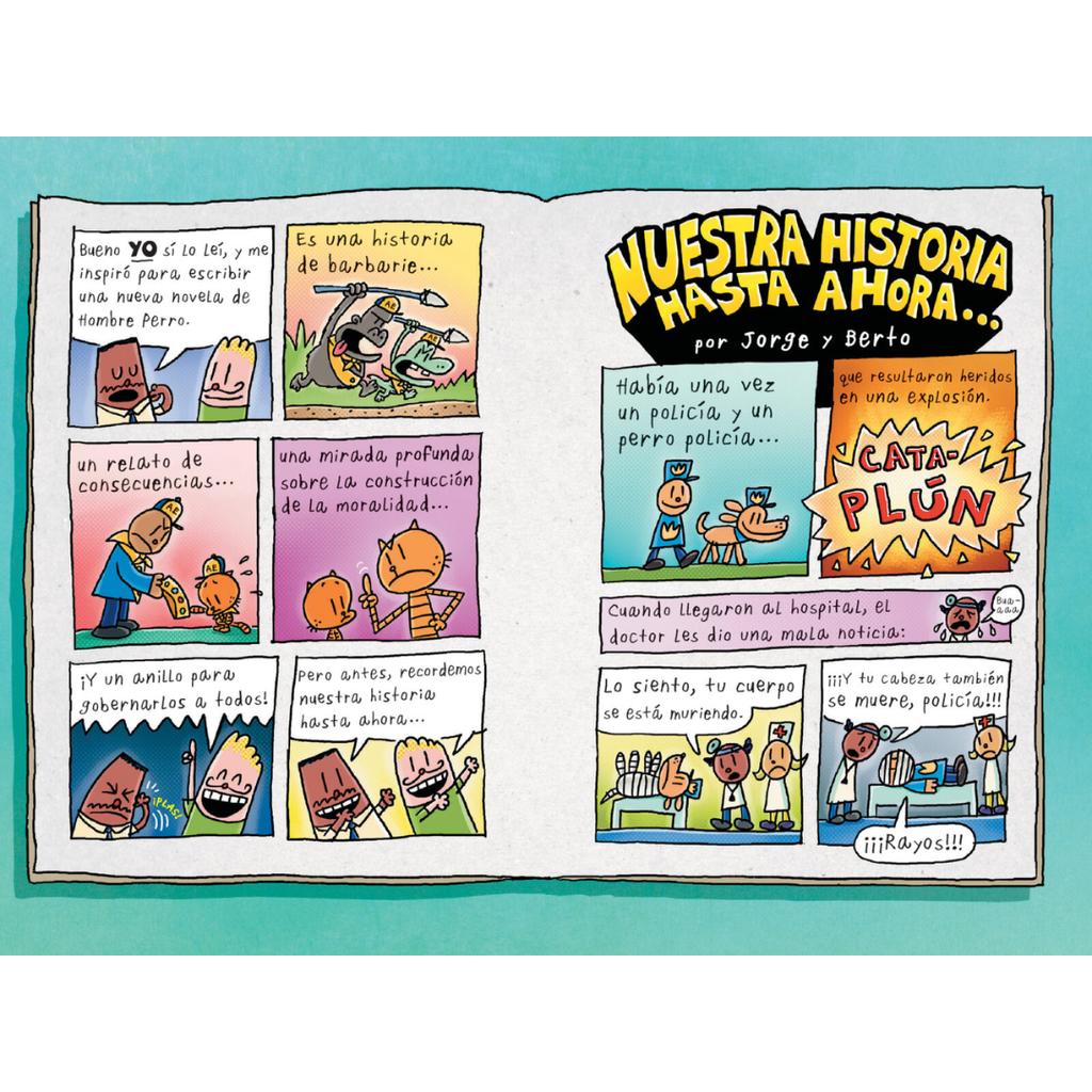 Hombre Perro libro 5 El Señor de las Pulgas (En Español)