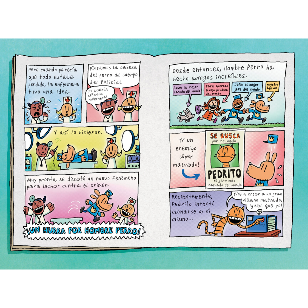 Hombre Perro libro 5 El Señor de las Pulgas (En Español)